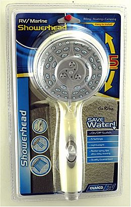 Shower Head Only in Off White, Camco 43712