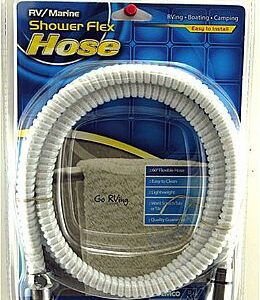 Shower Flex Hose 60 Inch White by Camco, Camco Mfg., Inc. 43717 Shower Flex Hose 60 Inch White by Camco, Camco Mfg., Inc. 43717