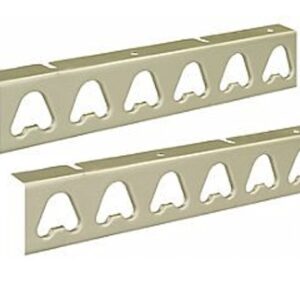 Closet Hanger Valet Rod 48 inch 2-Pack, JR Products 20525