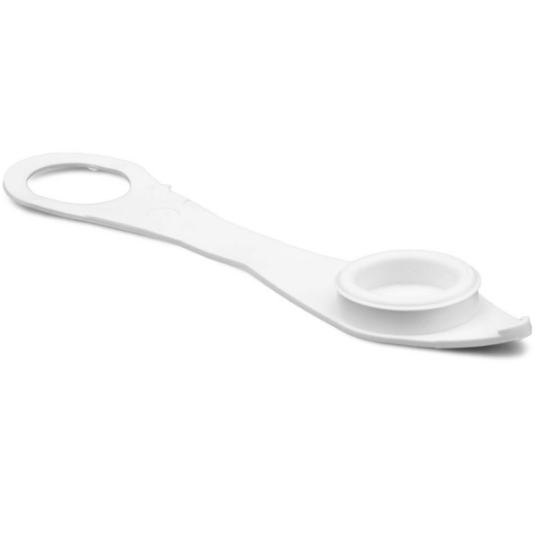 City Water Inlet Rubber Dust Cap Plug- White, J. R. Products 422-PW-A