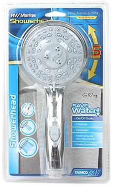 Shower Head Only in Chrome, Camco 43710