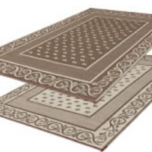 Reversible Patio Mat 9 foot x 12 foot - Beige, 48700 Reversible Patio Mat 9 foot x 12 foot - Beige, 48700