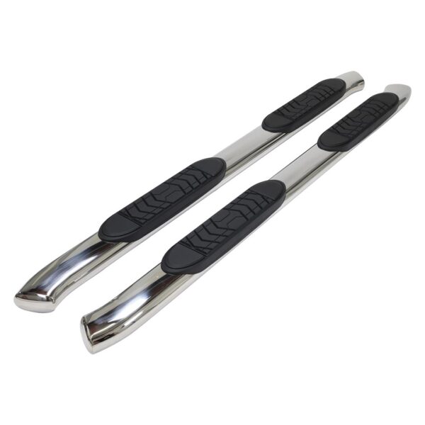 5 Inch Oval Bent Nerf Bar Polished, TrailFX, A7086S
