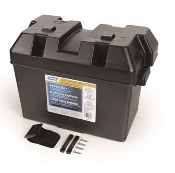 Group 24 Battery Box, black, Camco 55362