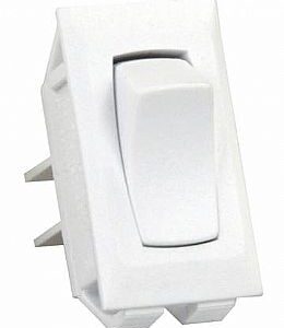 On/Off Switch - White, JR Products 13395 On/Off Switch - White, JR Products 13395