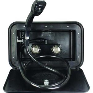 Exterior Shower in Black, JR Products 5M103-A Exterior Shower in Black, JR Products 5M103-A