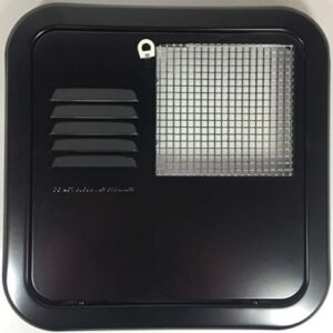 Door, Suburban 6 Gallon - Flush Mount, Black 6255AEB