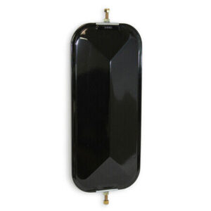 7"x16" Standard Mirror, Black, Velvac 708001 7"x16" Standard Mirror, Black, Velvac 708001