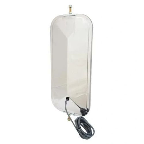 7″x16″ Standard Mirror, Stainless Steel, Velvac 708008