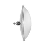 8-1/2" Center Mount Wide View Convex Mirror, Stainless Steel, Velvac 708448