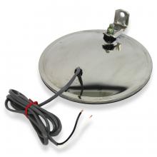 8-1/2" Offset Mount Convex Mirror, Stainless Steel Heated, Velvac 708457