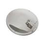 7 1/2″ Offset Mount Convex Mirrors, Stainless Steel, Velvac 708509