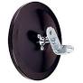 6″ Center Mount Convex Mirror, Black, Velvac 708516