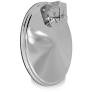 8-1/2″ Offset Mount Convex Mirror, Chrome, Velvac 708557
