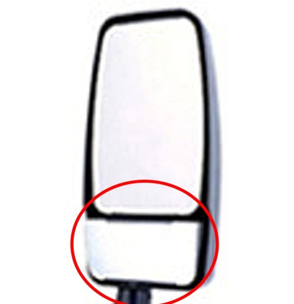 V Max and Euromax Mirror Head Lower Convex GLASS ONLY, Heated 709650