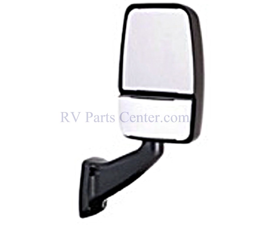 713986 Velvac RV Mirror, Passenger Side, Black