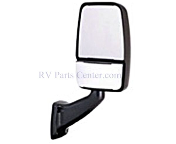 713856 Velvac RV Mirror Passenger Side, Manual, Black