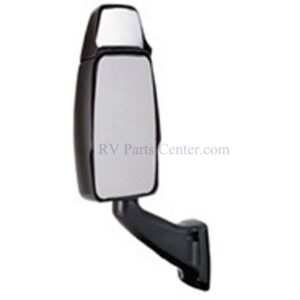 RV Motorhome Mirror, Driver Side, Black, Velvac 713811