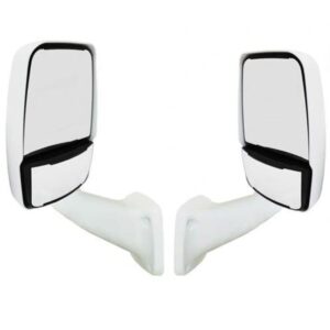 714182 Velvac Non-Powered RV Mirror Set in White 714182 Velvac Non-Powered RV Mirror Set in White