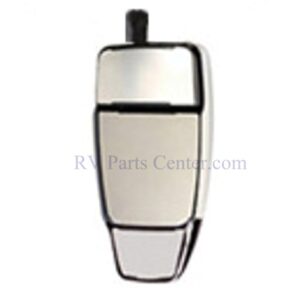 RV Mirror Head Only, Chrome, Passenger Side - Inverted, Velvac 714394