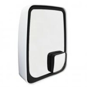 Standard Mirror Head in White, Manual, Velvac 714576