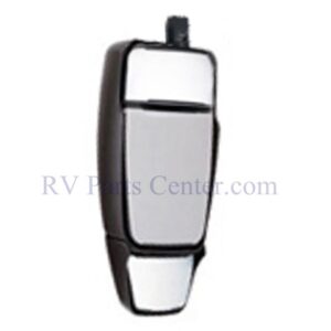 RV Mirror Head Only, Black, Driver Side - Inverted, Velvac 714651