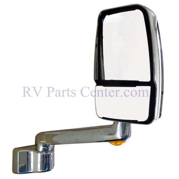 Passenger Side RV Mirror, Chrome, Velvac 714896
