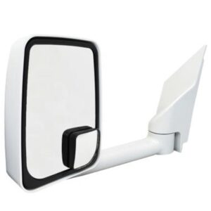 RV Mirror, Driver Side, 17.5 inch Arm, ELECTRIC, White, Velvac 714921 RV Mirror, Driver Side, 17.5 inch Arm, ELECTRIC, White, Velvac 714921