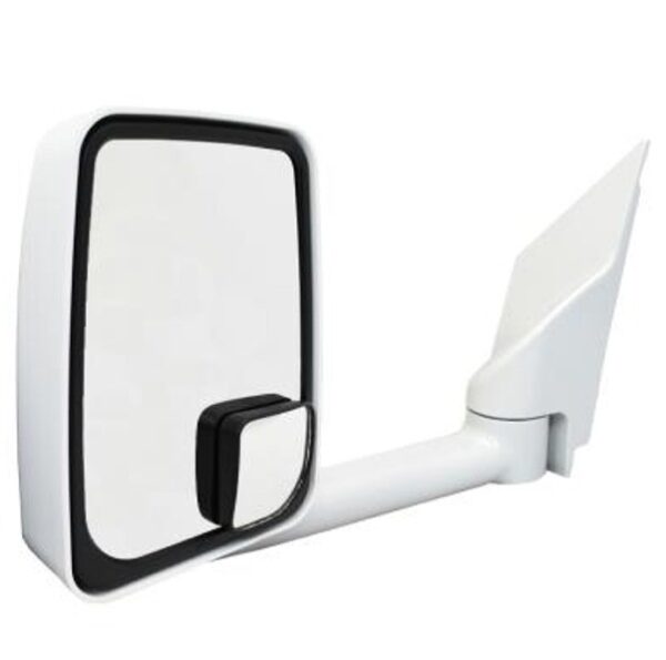 RV Mirror, Driver Side, 14.5 inch Arm, ELECTRIC, White, Velvac 714505