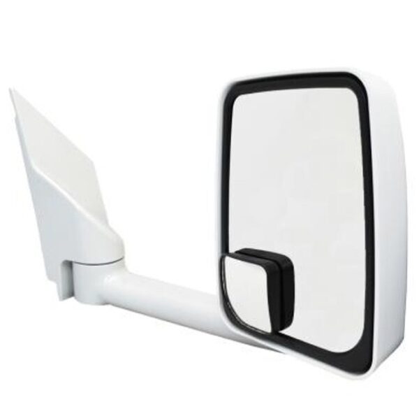 RV Mirror, Passenger Side, 14.5 inch Arm, Electric, White, Velvac 714918
