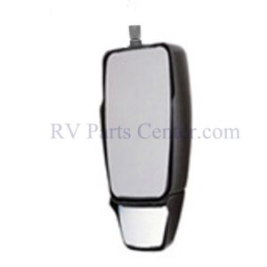 Full Flat Mirror Head in Black, Passenger Side Inverted, Velvac 715138 Full Flat Mirror Head in Black, Passenger Side Inverted, Velvac 715138