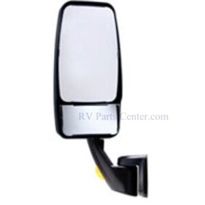 RV Motorhome Mirror, Driver Side, Black, Velvac 715267