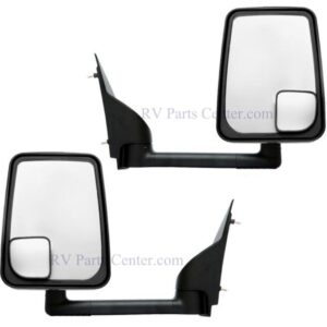 Standard Series, Ford E, 102" Body, Black, Heated, Velvac 715425