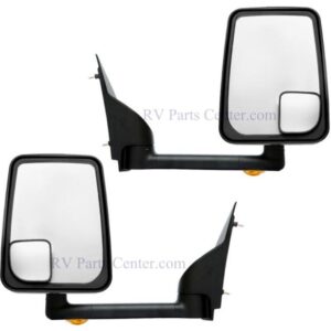 Standard Series, Ford E, 102" Body, Black, Lighted Arm, Velvac 715458