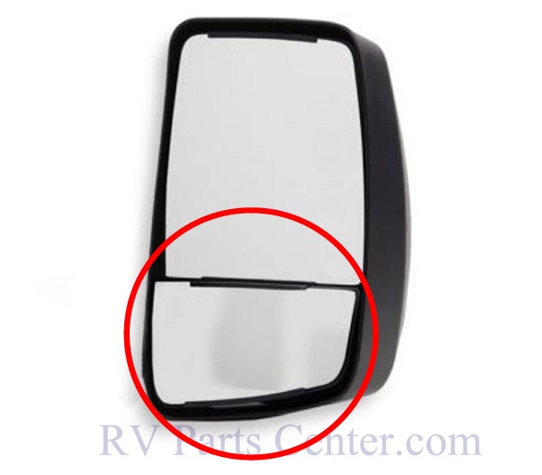 2020XG Convex Glass Passenger Side, Velvac 716106