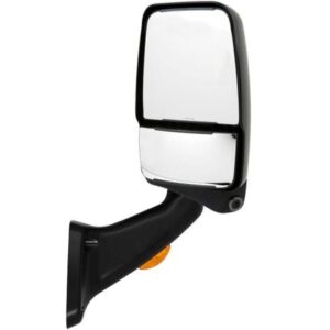 Passenger Side RV Mirror, Black with Camera, Velvac 719160