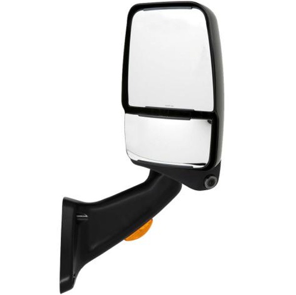 Passenger Side RV Mirror, Black with Camera, Velvac 719160