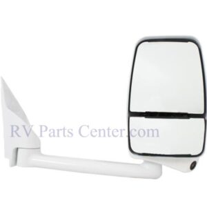 RV Mirror, Passenger Side, 16 inch Arm, Camera, Heated, Manual, White Velvac 719444