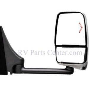 RV Mirror, Passenger Side, 16 inch Arm, Camera, w/TS, Electric, Chrome Velvac 719470