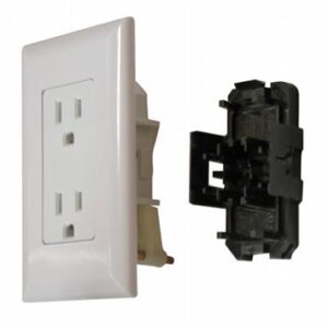 Self-Contained Receptacle - White, Diamond Grp WDR15WT