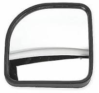 Wedge Stick on Convex, 8.5" Radius of Curvature, Black, Velvac 723068