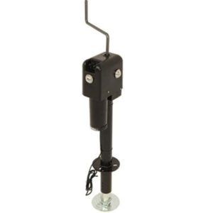 Power Trailer Tongue Jack 2500 Lb Black, Suspension Pro 81199