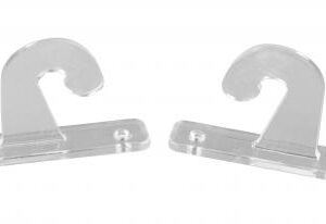 Mini Blind Hold Down Hook Style, Plastic 2-Pk, JR Products 81645