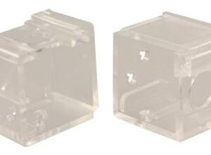Mini Blind Brackets, Clear, JR Products 81915