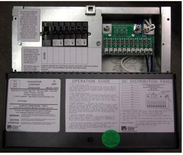 8300 Series Power Converter Center 55 Amp, Parallax 8355