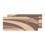 9 ft x 12 ft Reversible Patio Mat Brown/ Beige, Faulkner 53015