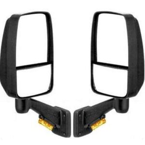 Ramco Mirror Set 9000 Series Black w/ Turn Signal, RAMCO 9000CCT