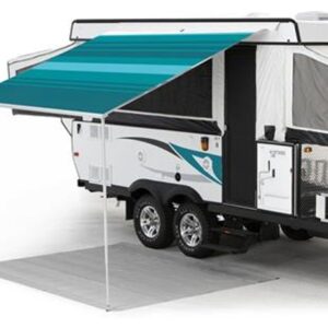 9 Foot 10 Inch Teal Campout Awning, Carfreee 981188C00 9 Foot 10 Inch Teal Campout Awning, Carfreee 981188C00
