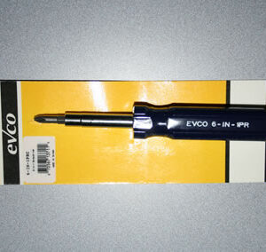 Screwdriver, 6 In 1, 7.5 Inch Length, With 2 Bits, AP 69-8244 Screwdriver, 6 In 1, 7.5 Inch Length, With 2 Bits, AP 69-8244
