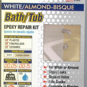 Bath Tub Repair Kit, For Plastic, Fiberglass, Ceramic, AP Product 002-90216 Bath Tub Repair Kit, For Plastic, Fiberglass, Ceramic, AP Product 002-90216